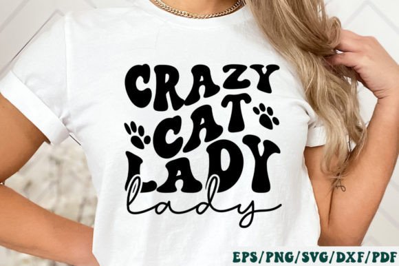 Crazy Cat Lady Retro Svg Graphics and Crafts Review