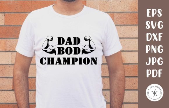 Dad Bod Champion, SVG Graphics and Crafts Review