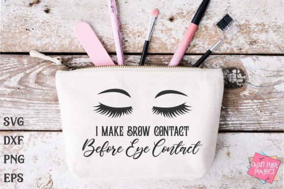 Funny Makeup Bag Svg, Cosmetic Bag Svg Graphics and Crafts