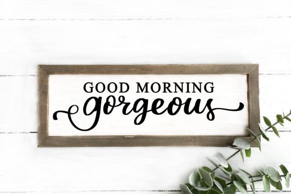 Good Morning SVG Bathroom Sign Embroidery Review