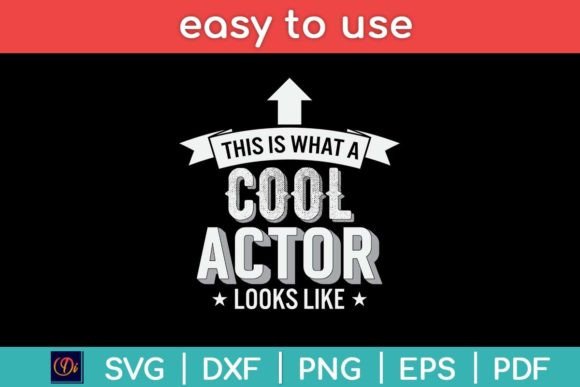 This Is What a Cool Actor Looks Like Graphics and Crafts Review