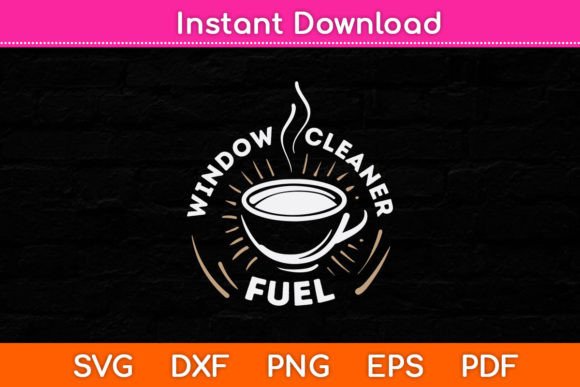 Window Cleaner Fuel Coffee Funny Graphics and Crafts Review