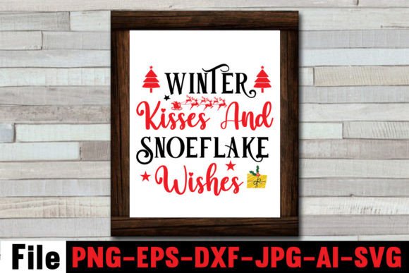 Winter Kisses and Snoeflake Wishes SVG Review