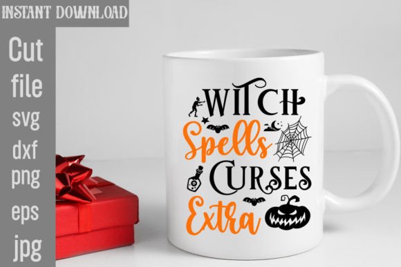 Witch Spells Curses Extra SVG Cut File Graphics and Crafts Review